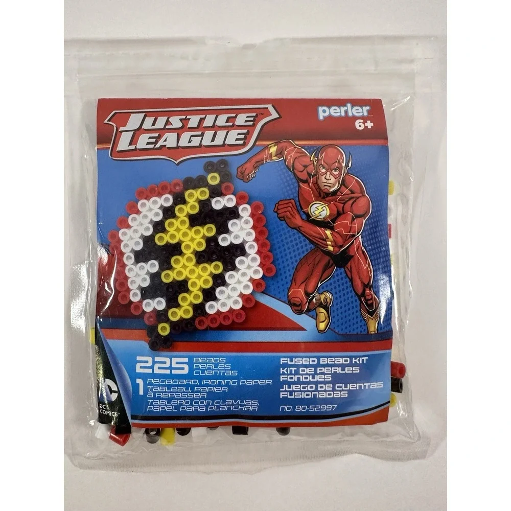 Fused Bead Kit Perler Justice League Batman Lot Of 2 Dimensions Crafts 225 Beads